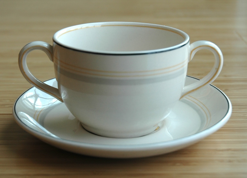 Maddock Bouillon Cup and Saucer - Luxury Liner Row.
