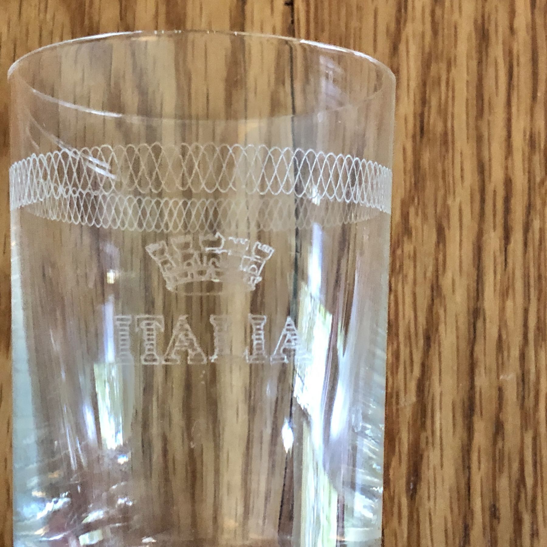 ss Andrea Doria crystal - Luxury Liner Row