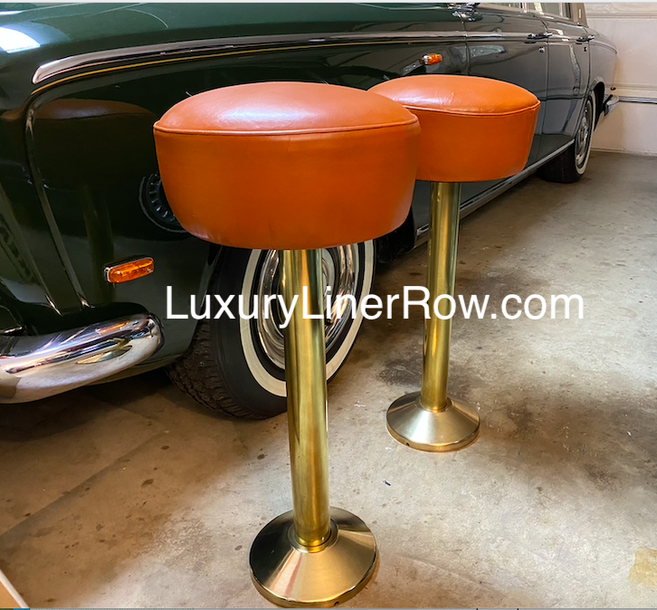 Stools, Midships Bar - Luxury Liner Row